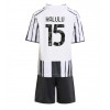 Dječji Nogometni Dres Juventus Pierre Kalulu #15 Domaci 2025-26 Kratak Rukav (+ Kratke hlače)